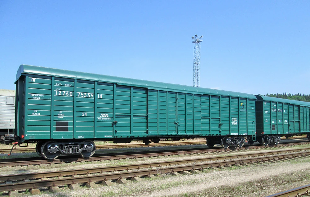 Кузов крытого вагона | Крытый вагон 11-1807-01 158 м3 | Covered wagon 11-1807-01