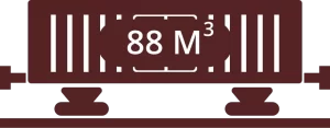 Полувагон модели 12-132