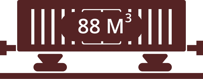 Полувагон модели 12-132